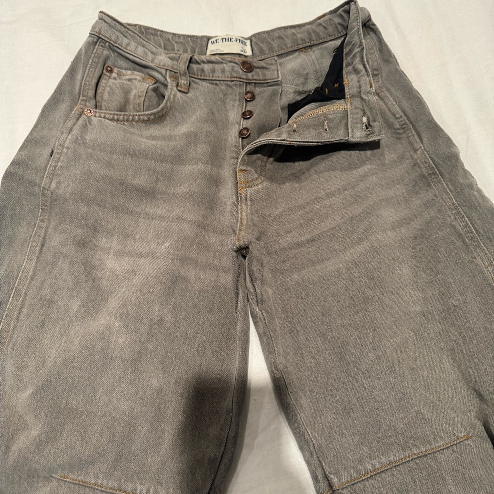 Free people barrel jeans